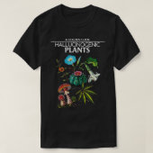 黄金のガイド幻覚性の植物 Tシャツ (デザイン正面)
