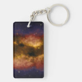 黄金のガス雲の星雲 キーホルダー (裏面)