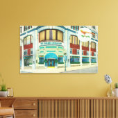 黄金のキジの外観 キャンバスプリント (インサイチュ (リビング))