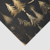 黄金のクリスマスツリーラッピングデコップクラフト 薄葉紙 (詳細)