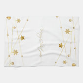 黄金のクリスマス書 キッチンタオル (横)