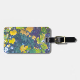 黄金のクローズアップ ラゲッジタグ