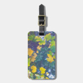 黄金のクローズアップ ラゲッジタグ (正面縦)