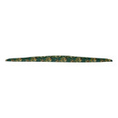 黄金のシダのシームレスパターン タイヘッドバンド (正面)
