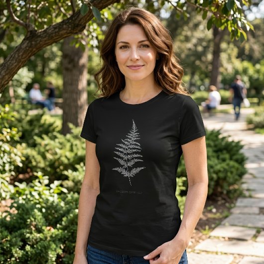 黄金のシダの葉　ギムノグランマ・クリソフィラ Tシャツ
