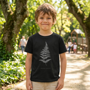 黄金のシダの葉 ギムノグランマ・クリソフィラ Tシャツ