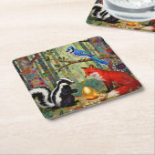 「黄金のジレンマ」 スクエアペーパーコースター (アングル)