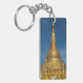 黄金のストゥーパ寺院 キーホルダー (正面左)