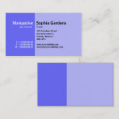 黄金のセクション01 名刺 (正面/裏面)