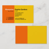 黄金のセクション14 名刺 (正面/裏面)