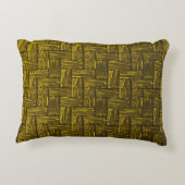 黄金のダスクアクセント枕 アクセントクッション (裏面)