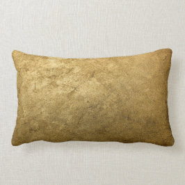 黄金のテクスチャ、ヴィンテージ金ゴールド、アンティーク ランバークッション