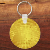 黄金のディスボール キーホルダー (正面)
