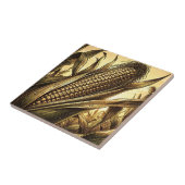黄金のトウモロコシの収穫 タイル (側面)