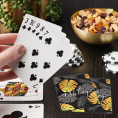 黄金のトロピカル葉 トランプ (インサイチュ)