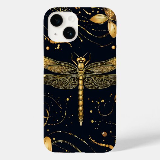 黄金のトンボ Case-Mate iPhoneケース (裏面)