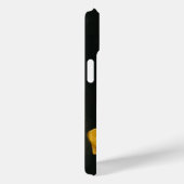 黄金のドクロの喫煙 – ユニークなゴッホ風デザイン Case-Mate iPhoneケース (裏面 / 右)
