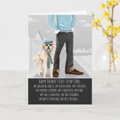 黄金のドードル カード (黄色い花)