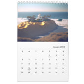 黄金のドーム：海への玄関口 カレンダー (1月 2026)