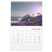 黄金のドーム：海への玄関口 カレンダー (2月 2026)