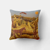 黄金のネイティブアメリカン クッション (裏面)