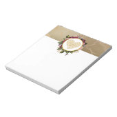 黄金のハートファンシーとフローラ ノートパッド (回転)
