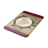 黄金のハートファンシーとフローラ バスマット (アングル)