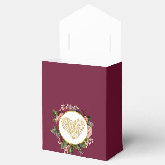 黄金のハートファンシーとフローラ フェイバーボックス (オープン)