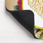 黄金のハートファンシーとフローラ マウスパッド (コーナー)