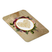 黄金のハートファンシーとフローラ マグネット (右側)