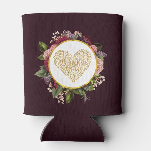 黄金のハートファンシーとフローラ 缶クーラー (裏面)