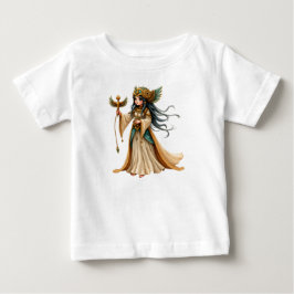 黄金のピラミッドの天の巫女 ベビーTシャツ