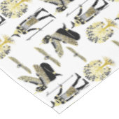 黄金のファラオ賛美の作品:古代エジプト美術 テーブルクロス (アングル)