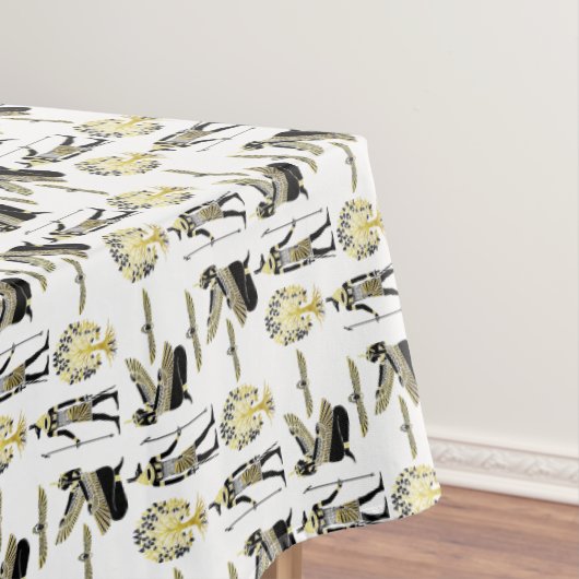 黄金のファラオ賛美の作品：古代エジプト美術 テーブルクロス (インサイチュ)