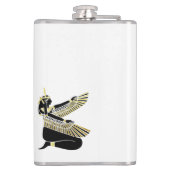 黄金のファラオ賛美の作品：古代エジプト美術 フラスク (裏面)