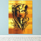 黄金のファラオ キャンバスプリント (インサイチュ (ウッドフロア))