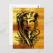黄金のファラオ ポストカード (正面/裏面)