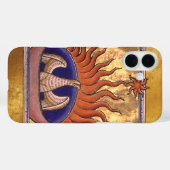黄金のフェニックスファイアバードの上昇 Case-Mate iPhoneケース (裏面 (横))