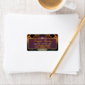 黄金のフラクタル芸術 ラベル (インサイチュ)