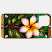 黄金のフレームのフラワーデザイン Case-Mate iPhoneケース (裏面 (横))