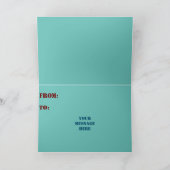 黄金のフローラありがとう サンキューカード (内部)