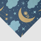 黄金のボホムーンと青い雲 薄葉紙 (詳細)