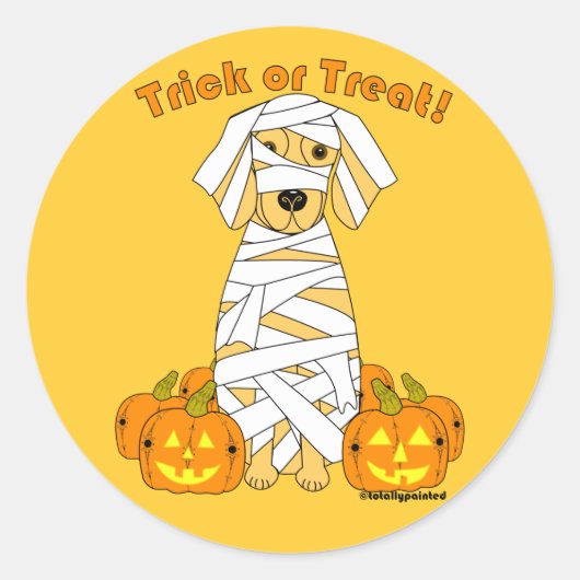 黄金のママ ラウンドシール (正面)