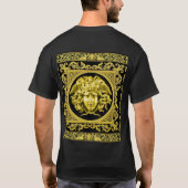 黄金のメデューサ Tシャツ (裏面)