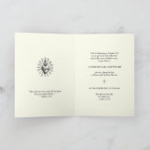 黄金のモンストランス司祭50周年記念献上品 カード (内部)