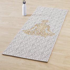 黄金のヨガシルエットinヨギ形 ヨガマット