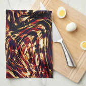 黄金のリボンと赤の戦争，ダークファンド キッチンタオル (四つ折り)