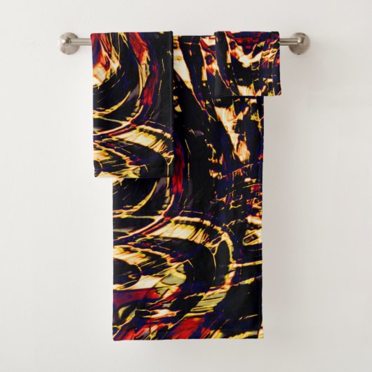 黄金のリボンと赤の戦争，ダークファンド バスタオルセット (インサイチュ)