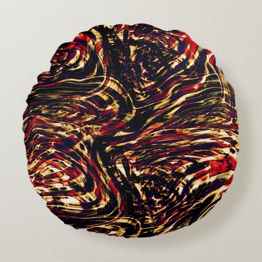 黄金のリボンと赤の戦争，ダークファンド ラウンドクッション (正面)