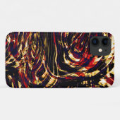 黄金のリボンと赤の戦争，ダークファンド Case-Mate iPhoneケース (裏面(横))